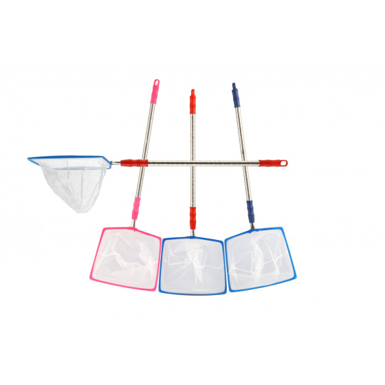 Teddies Síťka na hmyz teleskopická kov/plast 67cm průměr 21cm 