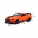 Maisto - 2020 Mustang Shelby GT500, oranžový, 1:24
