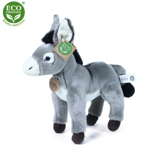 Rappa Plüsch-Esel 22 cm ECO-FRIENDLY
