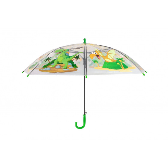 Deštník Dinosaurus vystřelovací 64 cm v sáčku