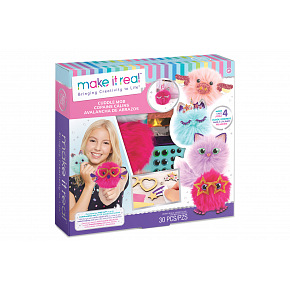 Make it Real Přívěsky, roztomilé chlupaté koule