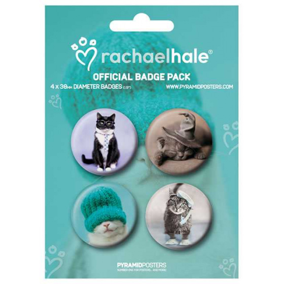 Placka set - Kočky 1 - 4x38mm