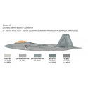 Italeri Modellbausatz Flugzeug 2822 - Lockheed Martin F-22A Raptor (1:48)