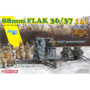 Dragon Model Kit military 6923 - 88mm FlaK 36/37 (2 w 1) (1:35)