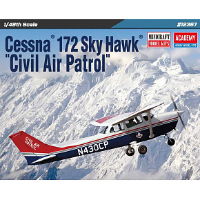 Model Kit letadlo 12367 - CESSNA 172 SKYHAWK CIVIL AIR PATROL (1:48)