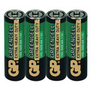 B1221 - GP zinková batéria Greencell AA