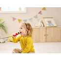 Hape Boombox rádio s mikrofonem Pixelz - se světelnými a zvukovými efekty