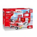 Rappa Kompatibilní stavebnice BLOXO hasiči stanice 260 ks