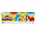 Play-Doh modelína balení 4 tub ASST B5517