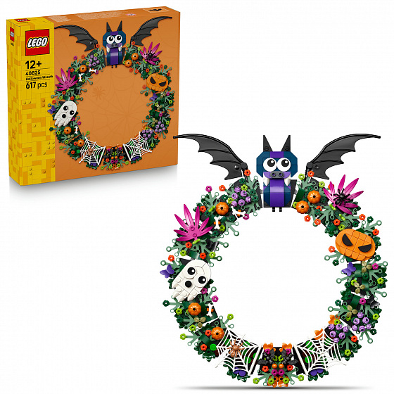LEGO Iconic 40825 Halloweenský věnec