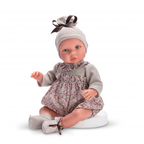 Rappa Realistická panenka/miminko chlapeček Martin 46 cm
