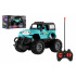 Teddies RC Auto Geländewagen 14cm Kunststoff 27MHz mit Licht türkis in Schachtel 20x11x10cm