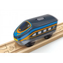 Hape Intercity-Lokomotive mit Batterie, schwarz