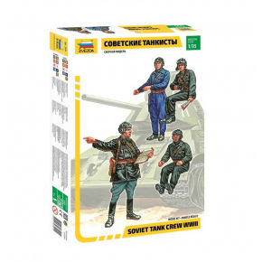 Zvezda Model Kit figurky 3504 - Soviet Tank Crew (1:35)