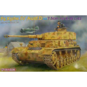 Dragon Model Kit tank 6330 - Pz.Kpfw.IV Ausf.D mit 7.5cm Kw.K 40 L/43 (1:35)