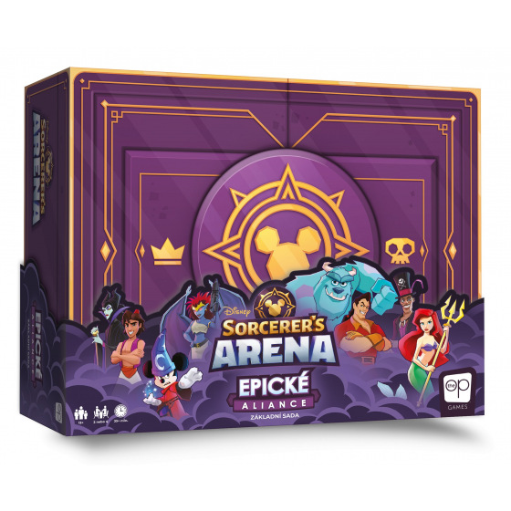 USAopoly Disney Sorcerers Arena - Epische Allianzen