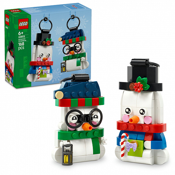 LEGO Iconic 40812 Ozdobní sněhuláci