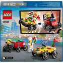 LEGO City 60458 Rennpaket: Pizzalieferung vs. Feuerwehrfahrzeug