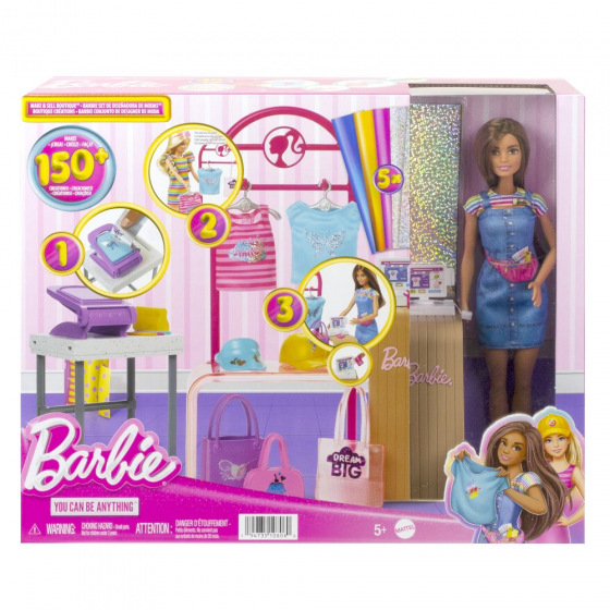 Mattel Barbie Módní design studio s panenkou