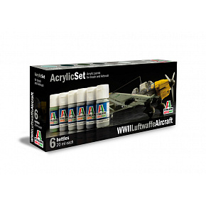 Italeri Sada akrylových farieb 436AP - WWII LUFTWAFFE AIRCRAFT 6 ks Italeri Sada akrylových farieb 436AP - WWII LUFTWAFFE AIRCRAFT 6 ks