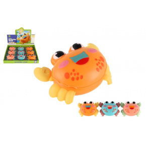 Teddies Krab drücken und fahren Kunststoff 11x8cm mit Rückzug 3 Farben Teddies Krab drücken und fahren Kunststoff 11x8cm mit Rückzug 3 Farben