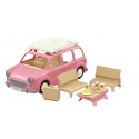 Sylvanian Families 5535 Familienauto rosa Van