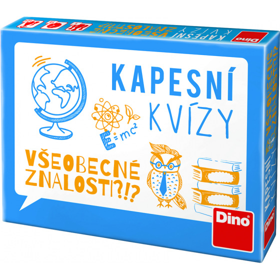 Dino Kieszonkowe quizy Dino - gra podróżna z wiedzą ogólną