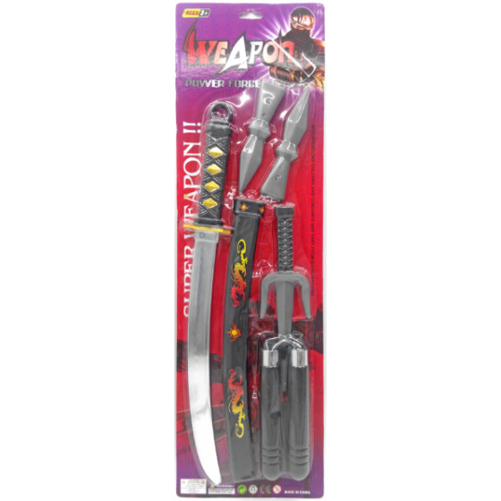 Plejo Mac Toys Ninja set