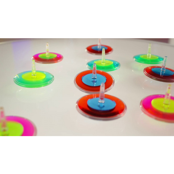 Glumi Mac Toys GLUMI LavaStorm - Čarovný spinner - výber farieb