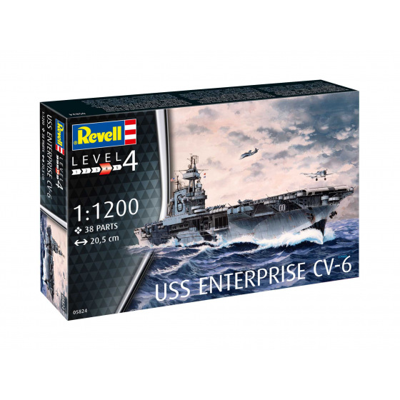 Revell Plastic ModelKit loď 05824 - USS Enterprise (1:1200)