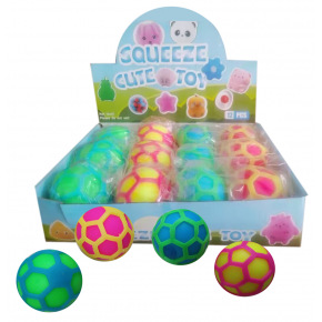 Rappa Měkký míček barevný 6 cm Rappa Měkký míček barevný 6 cm