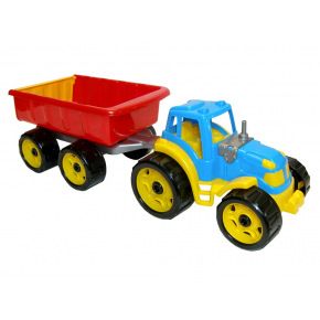 Rappa Traktor plastový s vlečkou