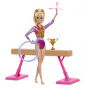 Mattel Barbie GYMNASTKA NA KLADINĚ