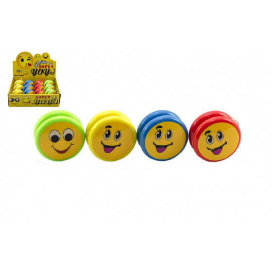 Teddies Jojo smajlík plast 6cm asst mix druhů v sáčku