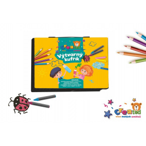 Created Malset - Artbox Kreativset CREATED im Kunststoffkoffer 28x21x4cm