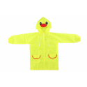 Teddies Kinderregenmantel Ente Größe 110-120cm gelb im Beutel 23x25cm