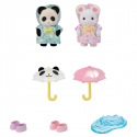 Sylvanian Families 5748 Procházka v dešti Baby Duo