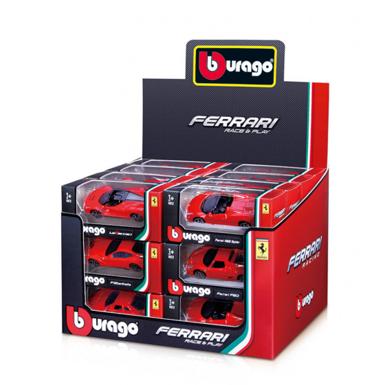 Bburago Auto Bburago 1:64 FERRARI ASSORT