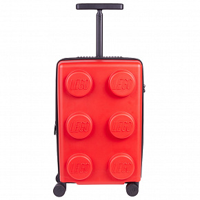 Smartlife LEGO kufr Signature s expandérem 56 cm, S - Červený