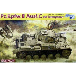 Dragon Model Kit tank 6432 - Pz.Kpfw.II Ausf.C w/ZUSATZPANZER (SMART KIT) (1:35)
