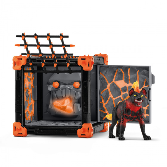 Schleich 42674 Arena BattleCave Lava-Hyänen