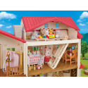 Sylvanian Families 5708 Patrový dům s červenou střechou a se světly