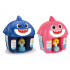 Clementoni Clemmy Baby - Baby Shark - Eimer mit Bausteinen