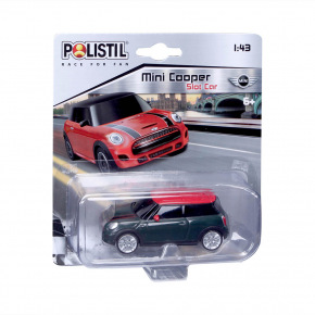 Polistil Mini Cooper Samochód na automat 1:43 Czarny