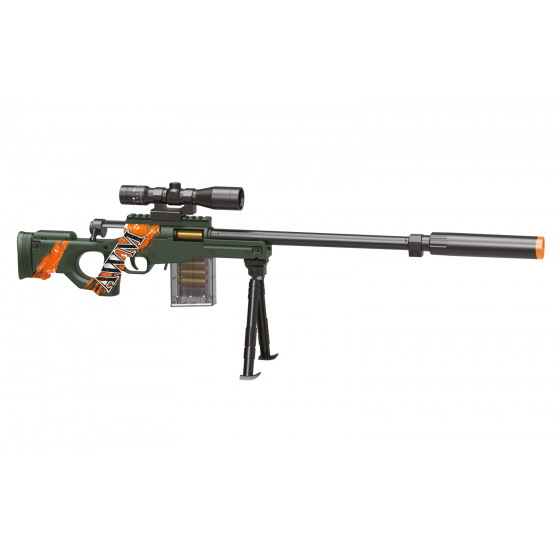 Wiky Puška AWM s patronami a pěnovými náboji 76 cm