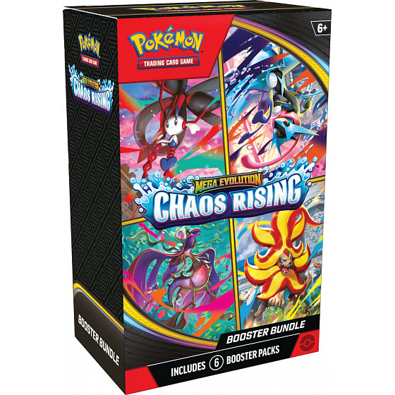 Pokémon Company Pokémon TCG: ME04 Chaos Rising - Booster Bundle