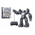 Robot Blast RC plast 2,4 GHz 30cm na ovládání na baterie se zvukem,světlem černý v krabici 30x37cm
