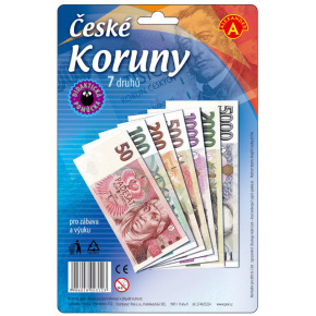 PEXI Alexander detské peniaze - české koruny