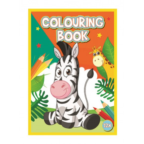 Rappa Kniha omalovánek 72 stran A4 Safari