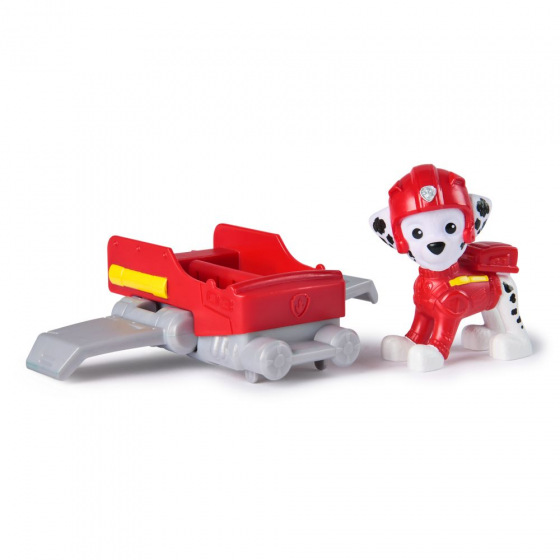 Spin Master PAW PATROL FIGUR MIT HOVERCRAFT MARSHALL